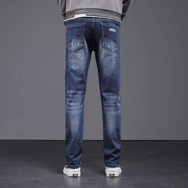 Casual Fashion Brand Slim-fit Long Pants - Image 4