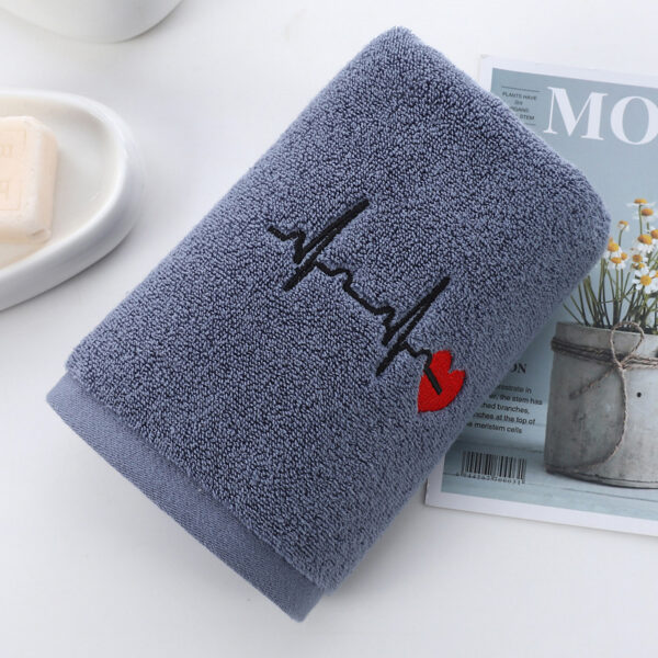 Thickened Absorbent Cotton Embroidered Towel - Image 5