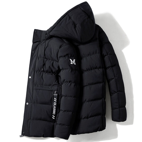 Short Cotton Jacket With Detachable Hat - Image 3