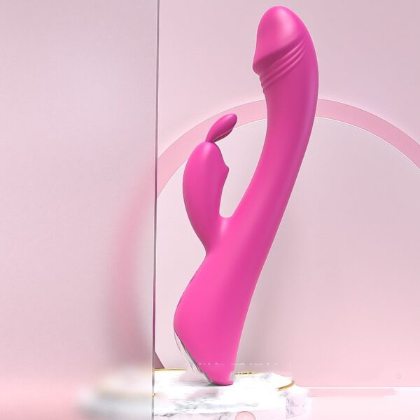 Rose Red Vibrating Spear Toys For Women - Image 9