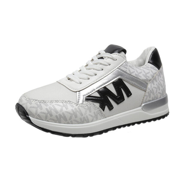 Front Lace-up Round Head Breathable Sneaker Roman Style - Image 5