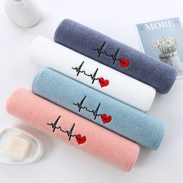 Thickened Absorbent Cotton Embroidered Towel - Image 4