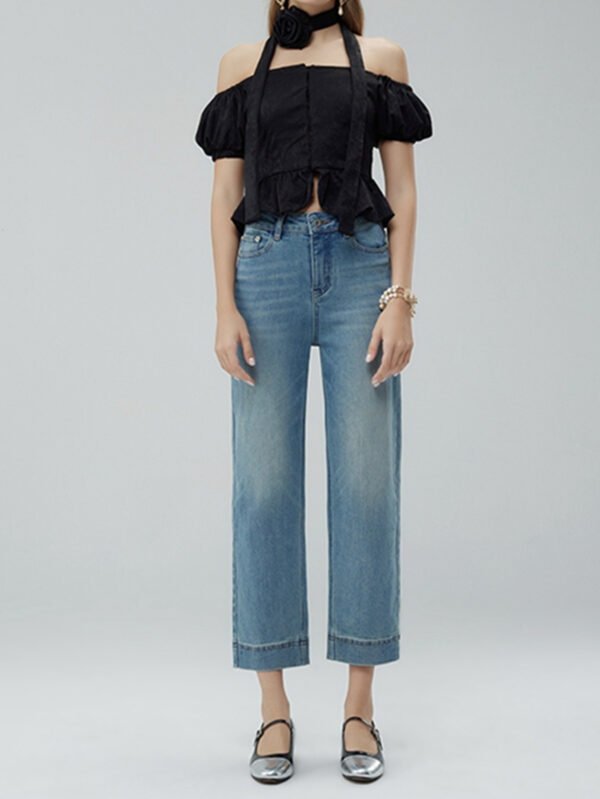 Jeans Women's Light Blue Spring - Image 3