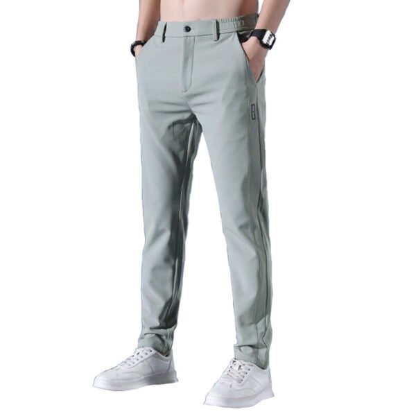 Casual Trousers Men's Loose Ice Silk Quick-drying - Image 3