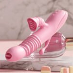 Floating Flower Wave Core Vibrating Female Silicone Toy