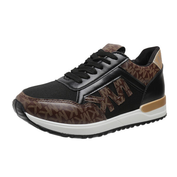 Front Lace-up Round Head Breathable Sneaker Roman Style - Image 10