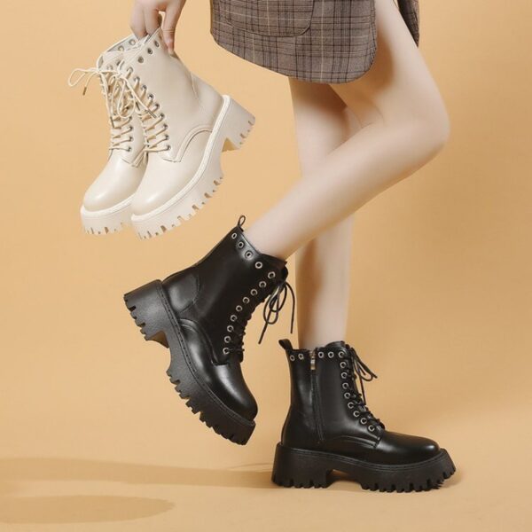 Height-increasing Martain Boots Women