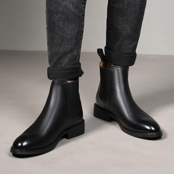 Chelsea Boots Men's High-Top Shoes Martin Boots - Image 4
