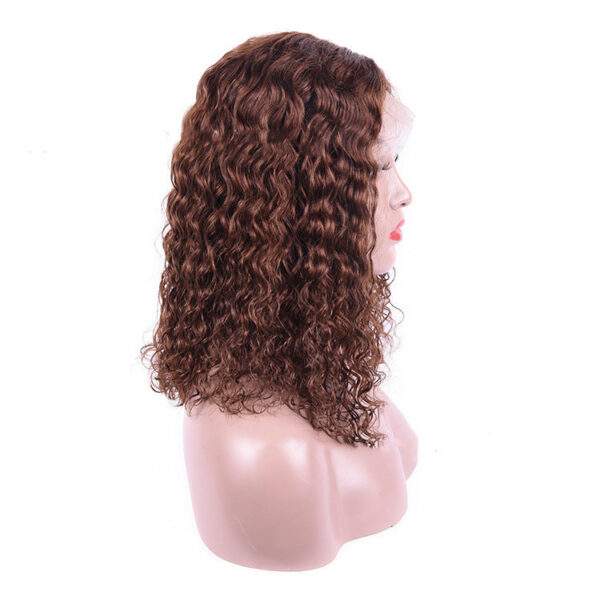 Customized Brazilian Real Hair Color Wave Head Cover - Image 3