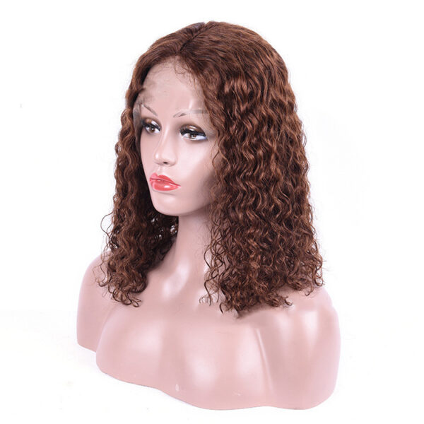 Customized Brazilian Real Hair Color Wave Head Cover - Image 5