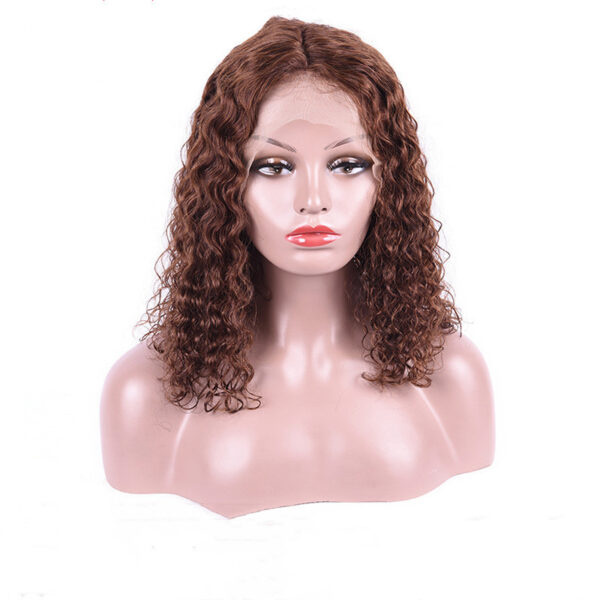Customized Brazilian Real Hair Color Wave Head Cover - Image 4