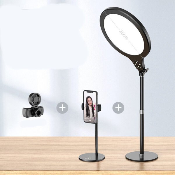 Photo Full Screen Beauty Lamp Mobile Phone Telescopic Desktop Floor Fill Light Bracket - Image 4