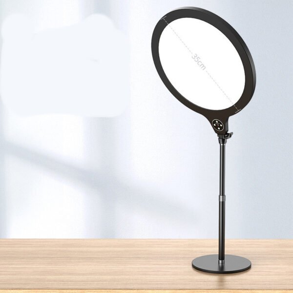 Photo Full Screen Beauty Lamp Mobile Phone Telescopic Desktop Floor Fill Light Bracket - Image 2