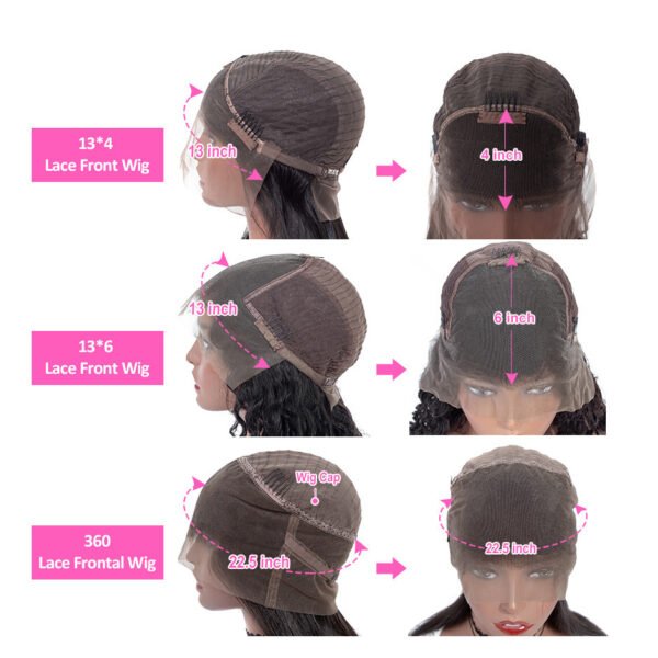 Wig women's long hair - Image 4