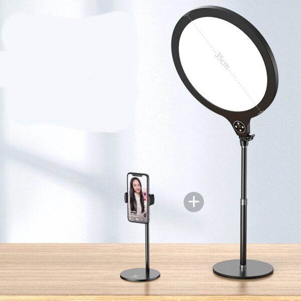 Photo Full Screen Beauty Lamp Mobile Phone Telescopic Desktop Floor Fill Light Bracket - Image 9