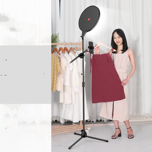Photo Full Screen Beauty Lamp Mobile Phone Telescopic Desktop Floor Fill Light Bracket - Image 6