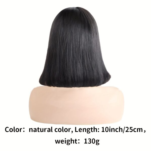 13x4 Lace Frontal Wigs Straight Short Bob Wig Human Hair Wigs Brazilian Pre Plucked Lace Frontal Human Hair Wig For Women 100% Human Hair - Image 6