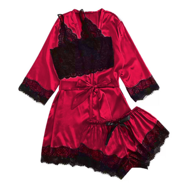 Pajamas Silk Homewear Women's Underwear Nightdress European And American - Image 7