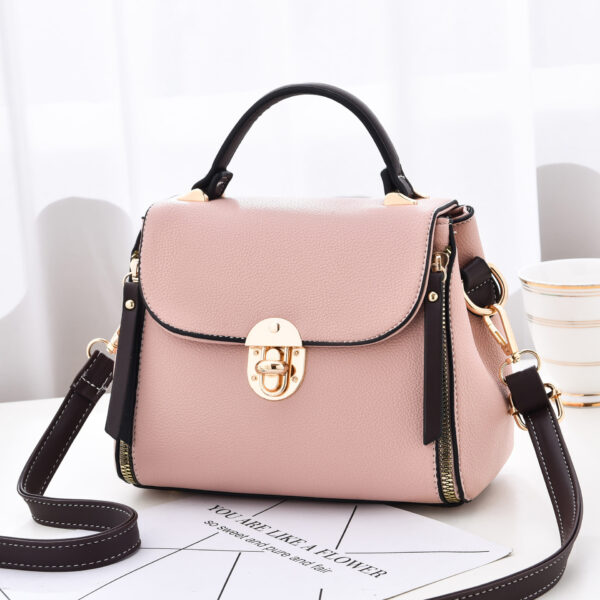 Women's Shoulder Bag European And American Fashion Lychee Pattern Portable - Image 6