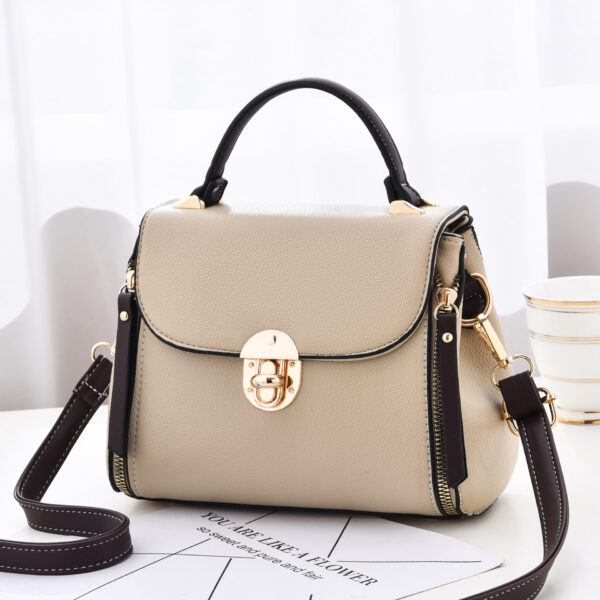 Women's Shoulder Bag European And American Fashion Lychee Pattern Portable - Image 2