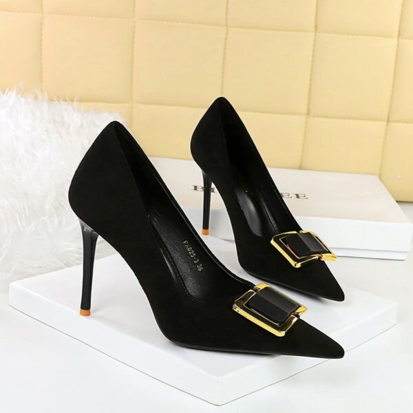 Fashion High Heels Women's Stiletto Heel Shallow Mouth - Image 4