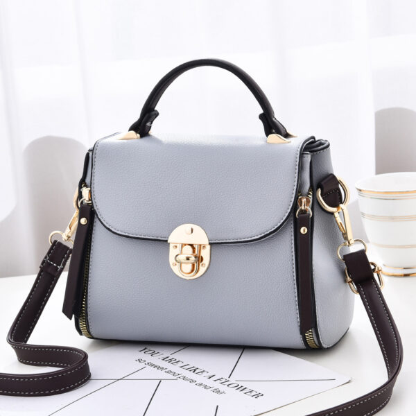 Women's Shoulder Bag European And American Fashion Lychee Pattern Portable - Image 8